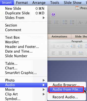 insert video into powerpoint for mac 2011